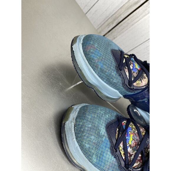 Nike LeBron 19 Athletic Shoes ‘Fast Food - Dutch Blue’ Size 9 main image 9